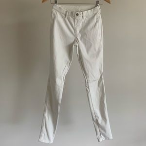 Uniqlo White Jeggings